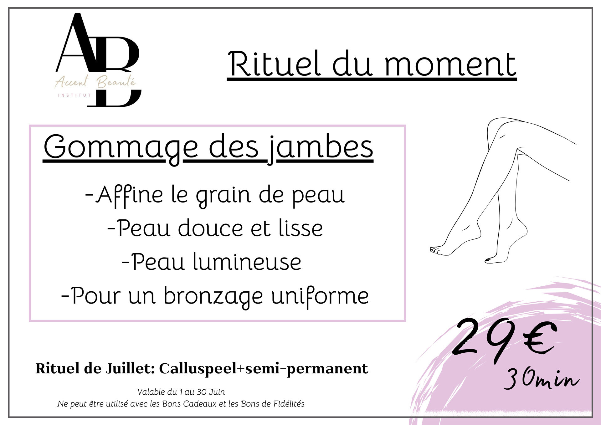 Promo Accent beauté Mars 2025
